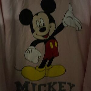 Disney Pink Mickey Mouse gerls Sweater 2x Rosad